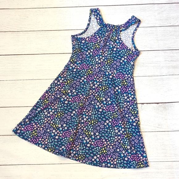 Jumping Beans Navy Floral Sundress - Size 6X - Picture 5 of 8
